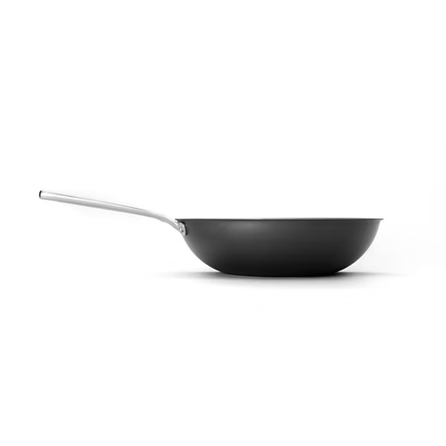 12.5” Nitrided Carbon Clad® – 3 Ply Carbon Steel Wok