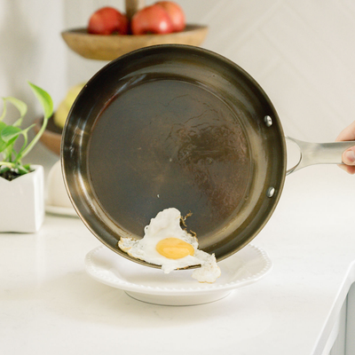 Classic Carbon Clad® – 3 Ply Carbon Steel Frying Pans – 3 Piece Set GEN 1