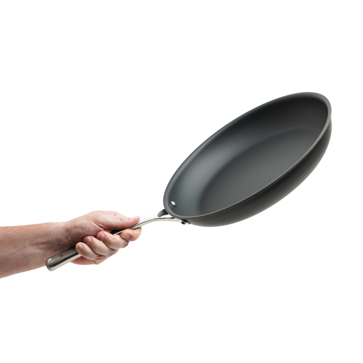 12.5" Nitrided Carbon Clad® – 3 Ply Carbon Steel Frying Pan GEN 2