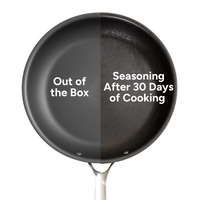 11" Nitrided Carbon Clad® – 3 Ply Carbon Steel Frying Pan GEN 2