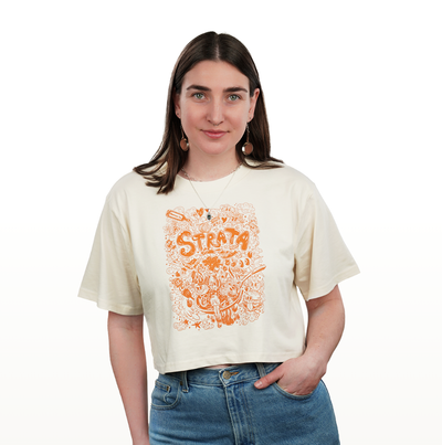 Strata Daydream Woman's Crop Tee