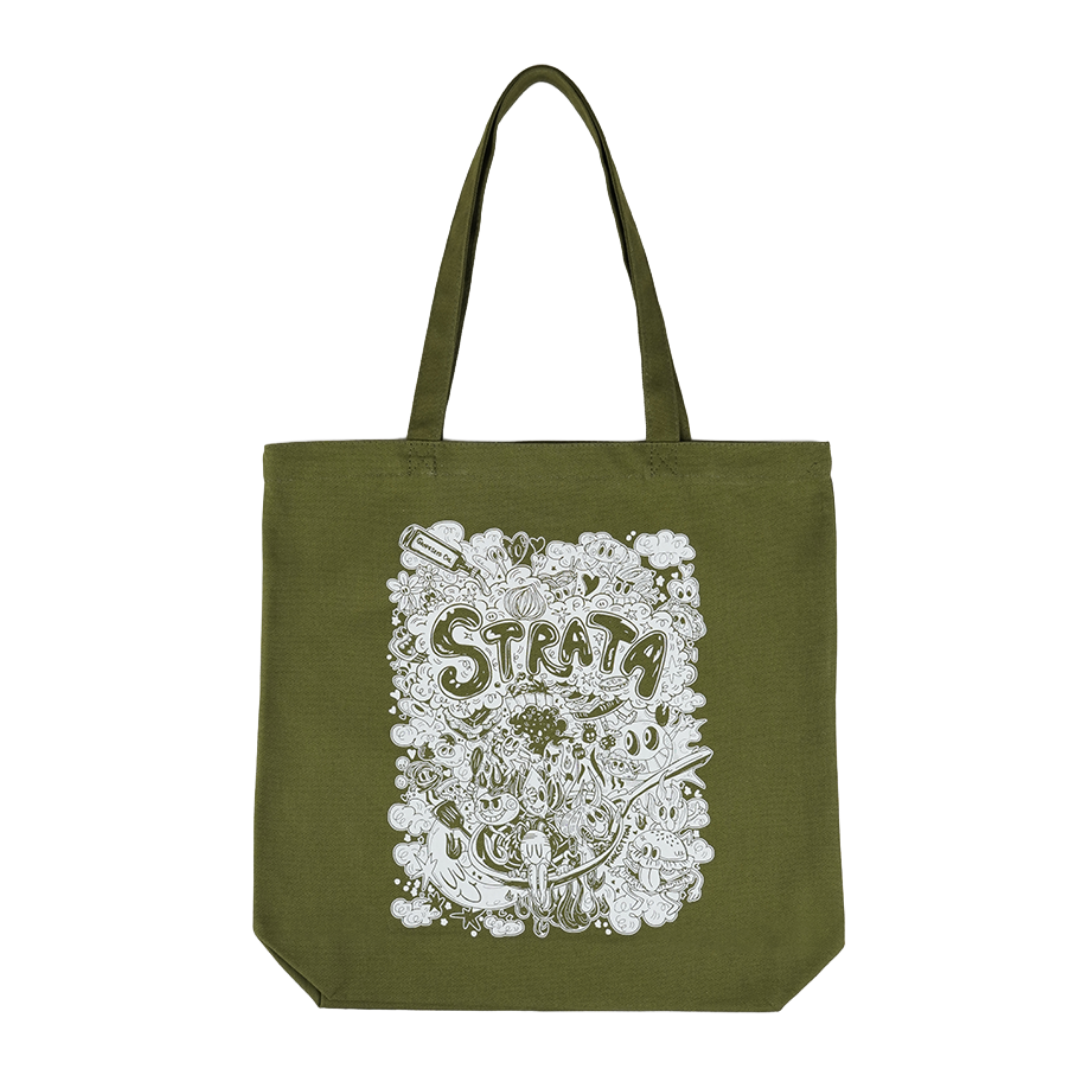 Strata Daydream Green Tote